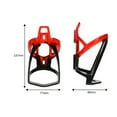 thumbnail image 6 of sunsanly Bicycle Water Bottle Cage Holder Lightweight Cycling Bracket Easy Install Non-Slip Cup Holder Umbrella Drinks Rack for Road Mountain Electric Bikes, 6 of 8