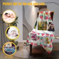thumbnail image 3 of Custom Blanket with Picture Upload, Customized Blankets with Photos, Personalized Throw Photo Blankets for Anniversary Birthday Wedding Sisters Couples Gift, 3 of 6