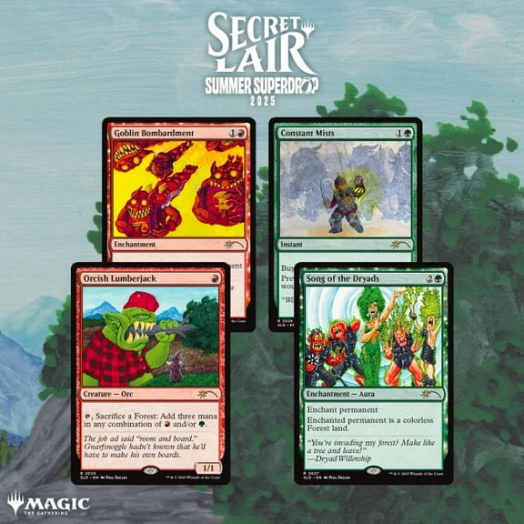 Magic the Gathering Secret Lair Artist Series: Phil Foglio (Foil)