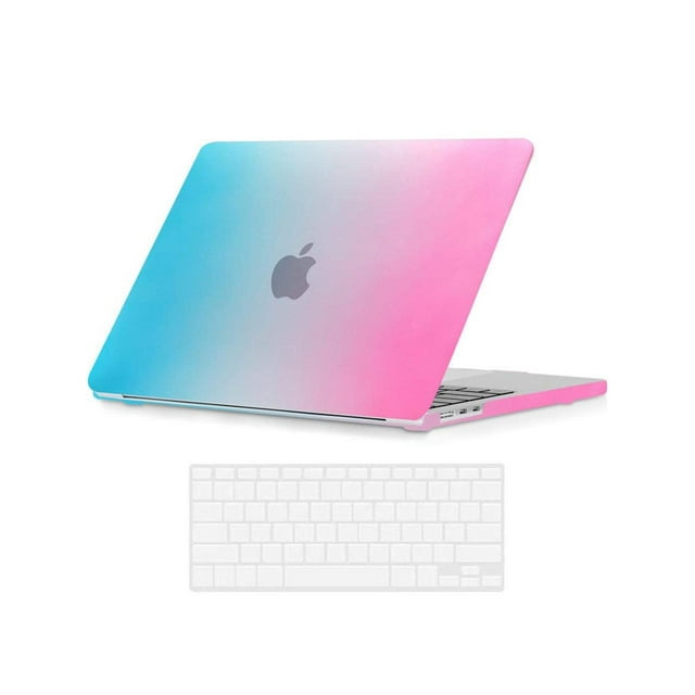 Compatible avec MacBook Air 13,6 Pouces Case 2022 Model A2681 M2 Chip with Liquid Retina Display Touch ID, Étui de Protection pour Portable avec Housse de Clavier