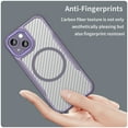 thumbnail image 3 of Panda Baby Magnetic Case for iPhone 15 Plus, Compatible with Magsafe, Translucent Matte Back Slim Shockproof Phone Cover (Purple), 3 of 13