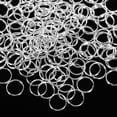 thumbnail image 4 of LEORX 200Pcs Small Plated Silver Metal Key Rings for Daily Use with Sturdy Split Rings and Smooth Rust Resistant Surface, 4 of 6