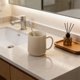 thumbnail image 4 of Vaso para enjuague de cepillo de dientes para lavabo de baño – Vaso de plástico grueso para enjuague bucal con base ancha y estable, fácil de limpiar, ideal para residencias y lavabos de estudiantes, 4 of 6