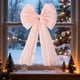 thumbnail image 3 of Christmas Double-Layer Oversized Bow With Flowing Tails Statement Hanging Decoration For Trees Banisters And Mantels, 3 of 6