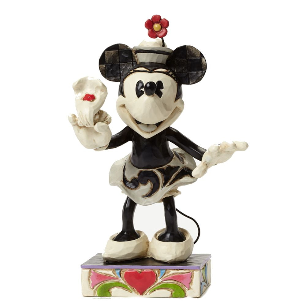 Heartwood Creek Disney Traditions Yoohoo! Minnie Mouse Figurine