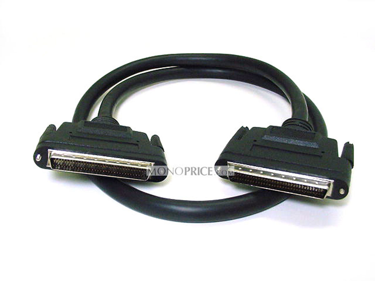 Monoprice HPDB68 LVD M/M SCSI Cable, Screw 6 Feet Low Voltage