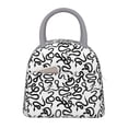 thumbnail image 1 of Disketp Hand Drawn Snake Bolsa Térmica para Almuerzo, Lonchera con Abertura Amplia y Gran Capacidad, Organizador Reutilizable para Mujeres, Hombres y Adultos, 1 of 6