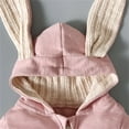 thumbnail image 6 of MZXELPRJD Girls Red Jumpsuit Easter Bunny 4t Boys Clothes Fall/winter Sets Hooded Winter Bodysuit Crawling Thermal Onesie Girls Clothes 7/8 Outfits Baby Girls' Sets, 6 of 8