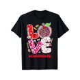thumbnail image 2 of Love Lunch Lady Heart Valentine's Day Cafeteria Worker T-Shirt | Valentine's Day gift | Unisex | CotCamisetas para mujer, lindas camisetas con estampado gráfico, de manga corta, estilo casual, para ve, 2 of 6