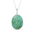 thumbnail image 2 of Bling Jewelry Womens Lapis Turquoise Abalone Tree of Life Pendant Necklace in Sterling Silver, 2 of 6