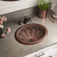 thumbnail image 2 of Polaris 921 Single Bowl Copper Bathroom Sink, 2 of 5