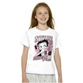 thumbnail image 5 of Betty Boop Kanji Hashtag Attitude Girls Kids T Shirt Tees Teen Brisco Brands X, 5 of 6