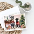 thumbnail image 2 of Schnauzer Christmas Greeting Cards and Envelopes Pack of 8 7 in x 5 in, 2 of 3