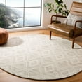 thumbnail image 2 of SAFAVIEH Marbella Alicia Geometric Diamonds Wool Runner Rug, Light Brown/Ivory, 2'3" x 8', 2 of 10