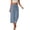 Light Blue, variant on ibiyuan Gaucho Pants for Women High Waist Palazzo Pants for Women Petite Breathable Work Trousers for Women Drawstring Cotton Lounge Pants Women Summer 2026 Flowy Clothes