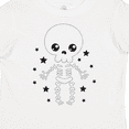 thumbnail image 4 of Inktastic Happy Halloween Spooky Skeleton and Stars Boys or Girls Toddler T-Shirt, 4 of 5