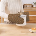 thumbnail image 7 of DouZhe Oven Mitts and Pot Holders Sets, Ins Hip Hop Style Graffiti Prints Non-Slip Heat Resistant Kitchen Oven Silicone Glove, 7 of 7