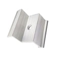 thumbnail image 2 of Pv Solar Aluminum End Clamp for 35/40Mm Solar Panel Module Height Assembly for 35Mm Length 40Mm, 2 of 7