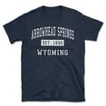 thumbnail image 1 of Arrowhead Springs Wyoming Classic Established Men's Cotton T-Shirt, 1 of 1