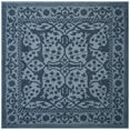thumbnail image 6 of SAFAVIEH Restoration Vintage Wilson Border Wool Area Rug, Blue/Dark Blue, 5' x 8', 6 of 10