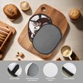 thumbnail image 4 of Pofeuu Vintage Husky Dog Print Silicone Pot Mat Mitten With Hanging Loop Heat Resistant Oven Mitts Non-Slip Bbq Baking Smoking Potholders, 4 of 7