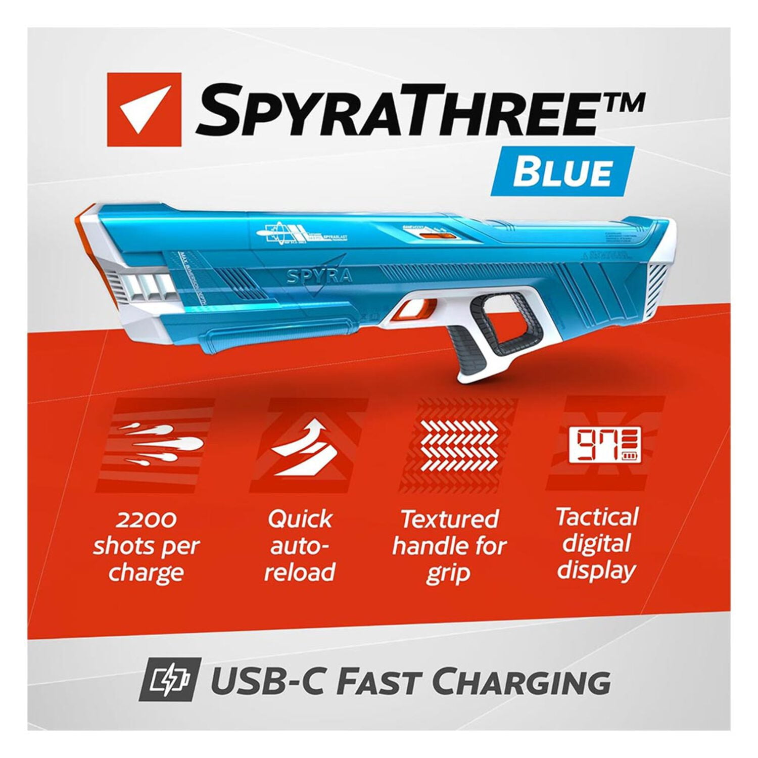SpyraThree Automatic Water Blast Gun