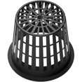 thumbnail image 4 of Cestas hidropónicas de plástico, maceta hidropónica reutilizable, cesta para plantas acuáticas para hidroponía aeropónica, plantación de flores, jardinería (12 unidades, negro), 4 of 5