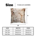 thumbnail image 5 of Marble Velvet Throw Pillow Inserts with Unique Patterns - Set of 2 - 16x16, 18x18, 20x20 inches for Throw Pillow Covers - Various Occasions, 5 of 6