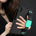 thumbnail image 5 of Dteck Samsung Galaxy Tab A 8.4 inch 2020 Model SM-T307, One-Piece Heavy Duty Shockproof Kickstand Case with Removable Shoulder Strap/Flexible Handle Strap, Black/Mint, 5 of 6