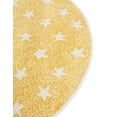 thumbnail image 4 of Unique Loom Whimsy Kids Collection Area Rug - Stars (3' 3" Round Soft Yellow/Ivory), 4 of 9