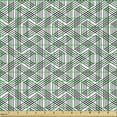 thumbnail image 2 of Ambesonne Geometric Fabric by the Yard Upholstery, Minimalist Zig Zag, 1 Yard, Black White, 2 of 5