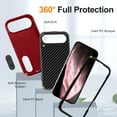 thumbnail image 5 of Kickstand Case for iPhone 17 Air, Shockproof, Dropproof,slim & tough, pocket-friendly,Anti-fall Rugged phone case, Slim Fit for iPhone 17 Air Phone Case with Built-in Kickstand,A, 5 of 9