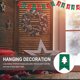 thumbnail image 5 of GOOHOCHY - Set de 7 banderines navideños - Decoración navideña, 5 of 8