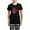 With Checker Pant, variant on CafePress - Three Big Lips Women's Dark Pajamas - Women's Short Sleeve Print T-Shirt and Pants Dark Cotton Pajama Set
