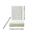 thumbnail image 3 of Funda de silla de oficina de tela elástica para todas las estaciones con protección resistente a manchas para hogar y restaurante, poliéster lavable, gris, café, azul, verde., 3 of 7