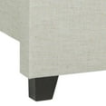 thumbnail image 7 of SAFAVIEH Winslet Modern Tufted Upholstered Bed Frame with Nail Heads, Queen, Light Grey, 7 of 7