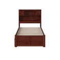 thumbnail image 5 of Newport Platform Bed with Flat Panel Foot Board and 2 Urban Bed Drawers, Multiple Sizes, Multiple Colors, 5 of 7