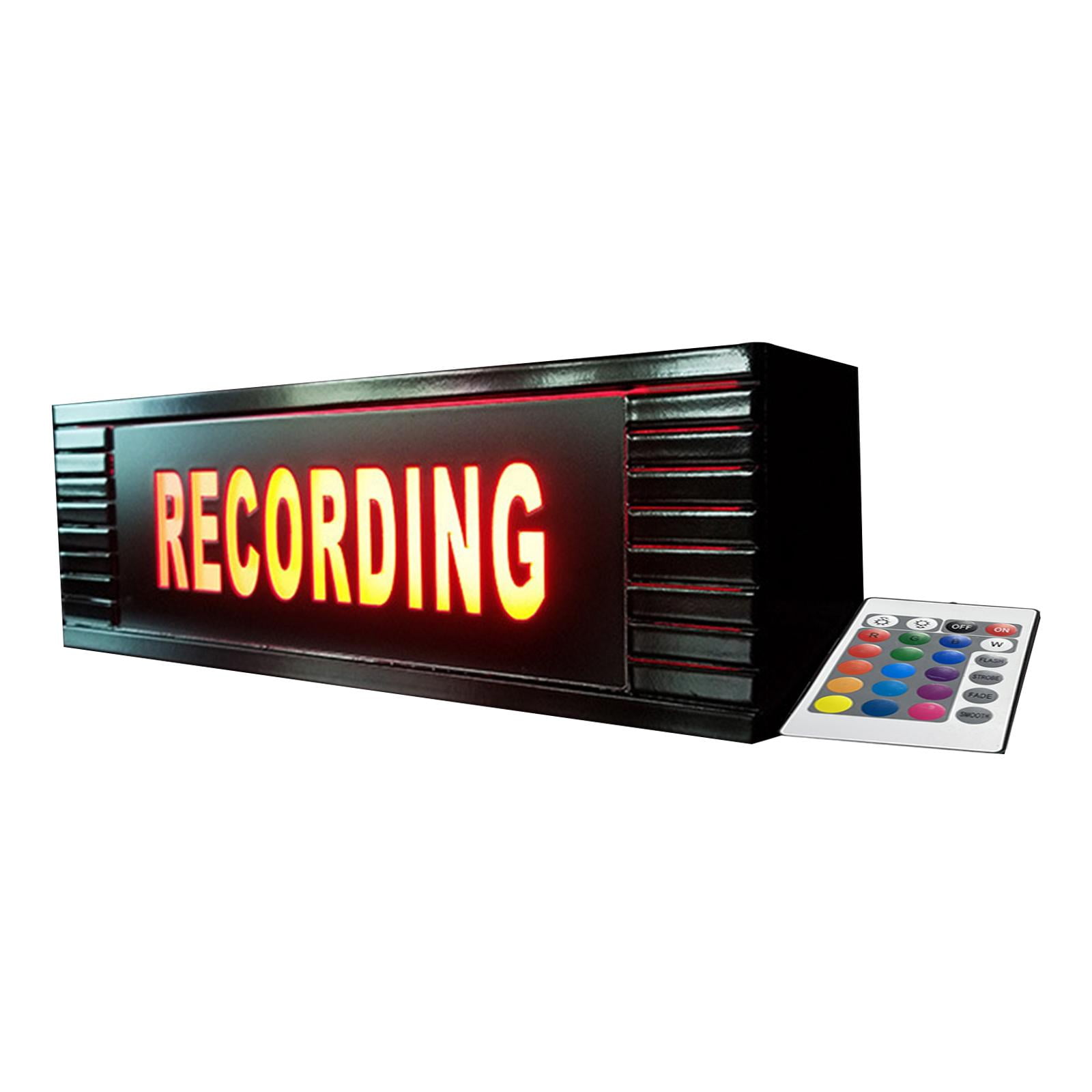 Recording Light Sign ,LED Illuminated Sign ,Remote Control ,with
