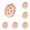 Light Pink, variant on 1-6PC Silicone Makeup Sponge Storage Box with Hole Design Dust Proof Breathable Small Travel Box for Easy Carry Makeup Holder Powder Puff Organizer