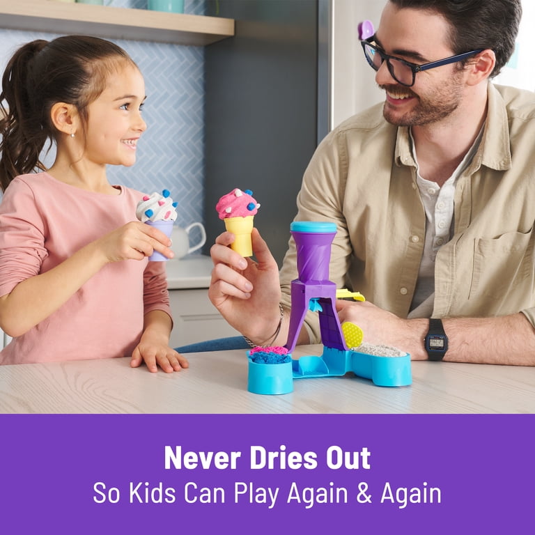 Kinetic Sand Soft Serve Station Playset photo 5