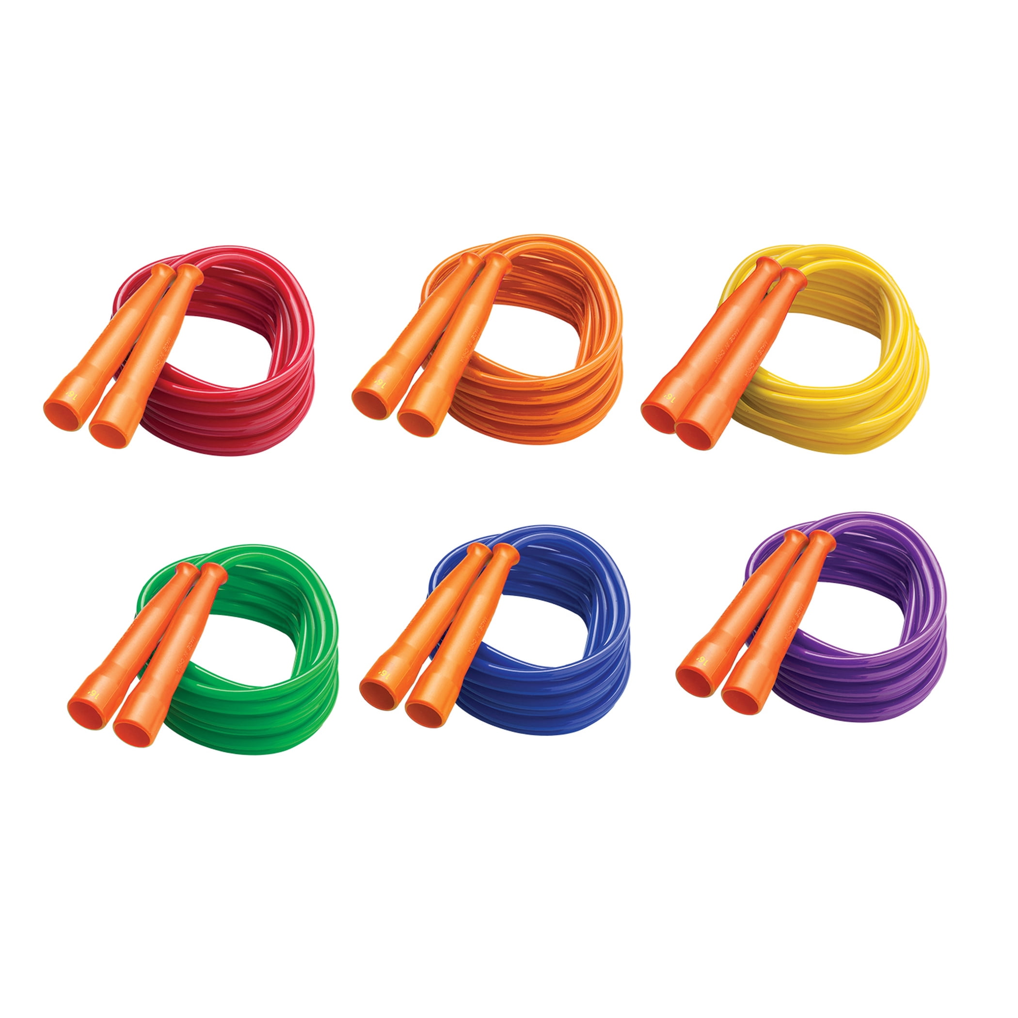 One Champion Sports 6/' Licorice Speed Jump Rope w// Plastic handle assorted color