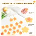 thumbnail image 2 of Uxcell 50-Pack Resin Flowers, 0.98inch/2.5cm Artificial Plumeria Flowers Flatback Mini for DIY Crafts/Dress/Wedding [Yellow], 2 of 6