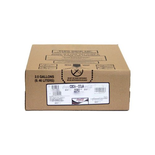 Coke Zero Sugar 2.5 Gallon BIB Bag in Box Soda Syrup Concentrate
