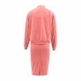thumbnail image 5 of DHFJKG Women 2 Piece Sets Spring Summer Outfits Sleeveless Scoop Neck Slim Fit Midi Dress And Long Sleeve Cardigan Matching Set Versatile Outfit, 5 of 7