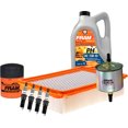 thumbnail image 1 of Kit De Afinación Con Aceite 15W40 Mineral, Bujías Platino, Filtro De Aire, Filtro De Aceite Y Filtro De Combustible 8 Piezas Compatible con Ford Escape L4 2.0L DE 2001 A 2004, 1 of 1
