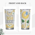 thumbnail image 5 of 30th Birthday Gifts for Women Tumbler 20oz, 30th Birthday Decorations, Gifts for 30th Birthday Women, 30 Year Old Birthday Gifts for Women Mug, 30th Birthday Gifts Ideas for Her Sister Mom, 5 of 6