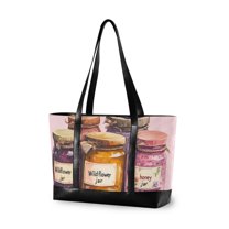 FORMRS Laptop Tote Bag for Women with 15.6" Computer Compartments Handbag, Watercolor Jam