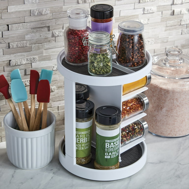 Copco 2 Tier Vitamin Turntable White - Walmart.com