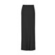 thumbnail image 4 of Gibobby faldas largas de mujer casuales de color sólido informal para mujer Falda de tubo recta delgada(Negro, M), 4 of 5