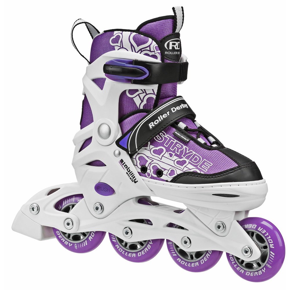 Roller Derby Stryde Girls Adjustable Inline Skates
